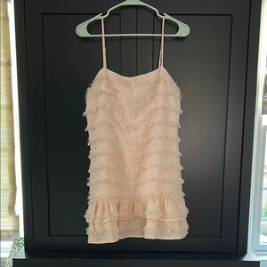 Princess Polly Pink Ruffled Tiered Dress